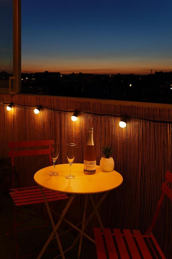 Smile Home-Nid Panoramique Vue Wow ! Spadeco - Loungezen - Terrasse Ensoleillee - Arrivee Autonome - Netflix - Emplacement Ideal - Lumineux - Renove A Neuf - Wifi Fibre - Montpellier Dış mekan fotoğraf