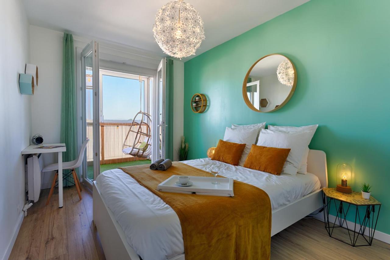 Smile Home-Nid Panoramique Vue Wow ! Spadeco - Loungezen - Terrasse Ensoleillee - Arrivee Autonome - Netflix - Emplacement Ideal - Lumineux - Renove A Neuf - Wifi Fibre - Montpellier Dış mekan fotoğraf