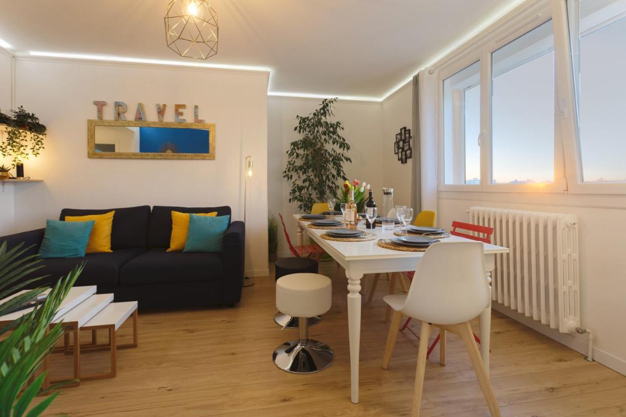 Smile Home-Nid Panoramique Vue Wow ! Spadeco - Loungezen - Terrasse Ensoleillee - Arrivee Autonome - Netflix - Emplacement Ideal - Lumineux - Renove A Neuf - Wifi Fibre - Montpellier Dış mekan fotoğraf