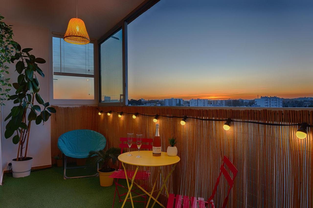 Smile Home-Nid Panoramique Vue Wow ! Spadeco - Loungezen - Terrasse Ensoleillee - Arrivee Autonome - Netflix - Emplacement Ideal - Lumineux - Renove A Neuf - Wifi Fibre - Montpellier Dış mekan fotoğraf