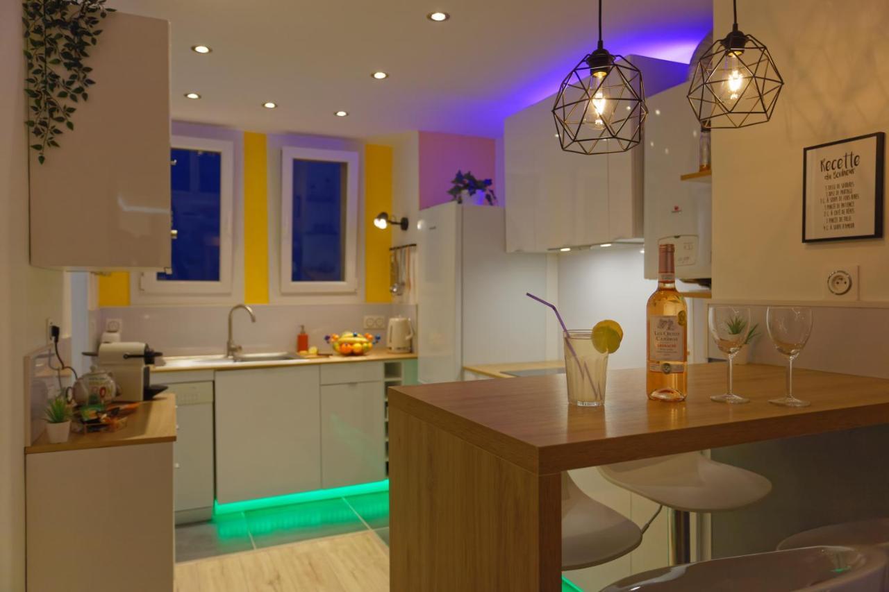Smile Home-Nid Panoramique Vue Wow ! Spadeco - Loungezen - Terrasse Ensoleillee - Arrivee Autonome - Netflix - Emplacement Ideal - Lumineux - Renove A Neuf - Wifi Fibre - Montpellier Dış mekan fotoğraf