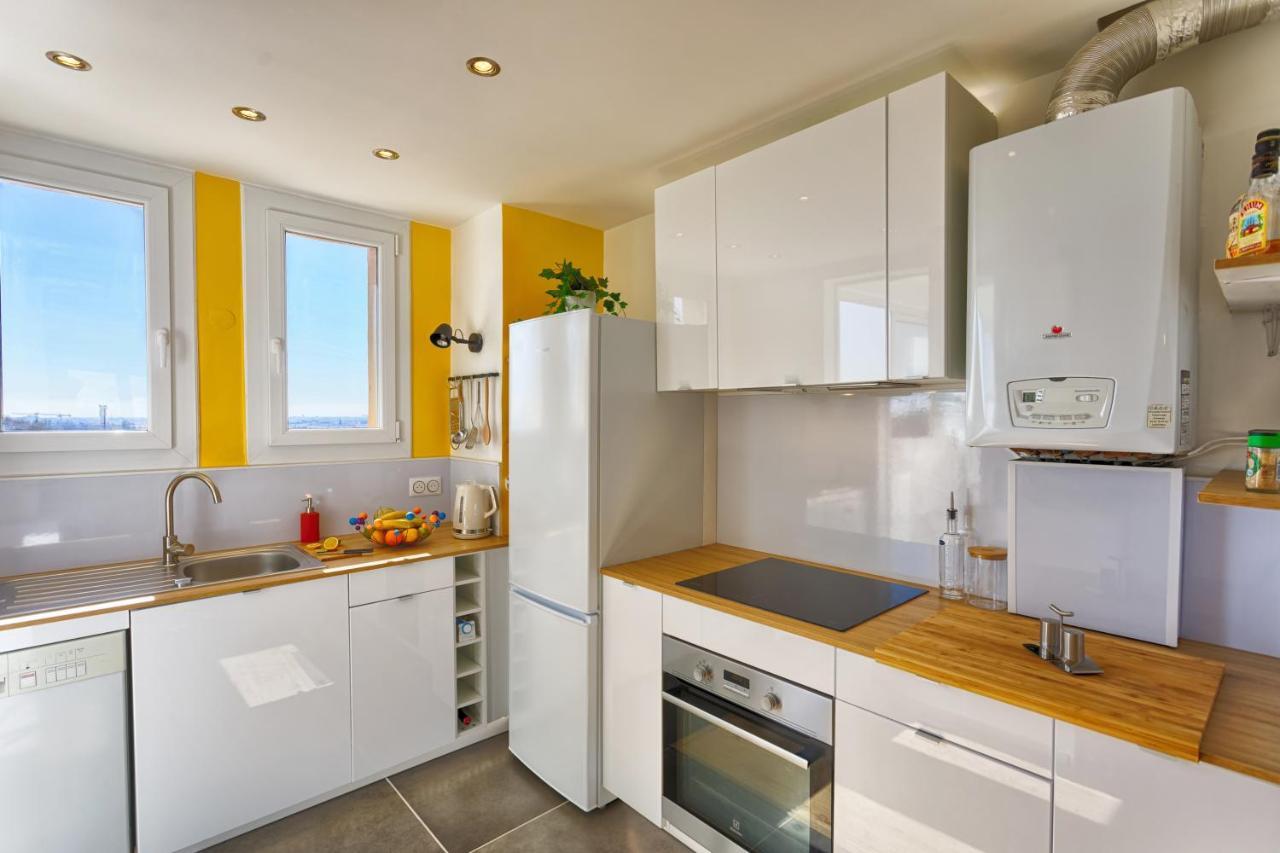 Smile Home-Nid Panoramique Vue Wow ! Spadeco - Loungezen - Terrasse Ensoleillee - Arrivee Autonome - Netflix - Emplacement Ideal - Lumineux - Renove A Neuf - Wifi Fibre - Montpellier Dış mekan fotoğraf