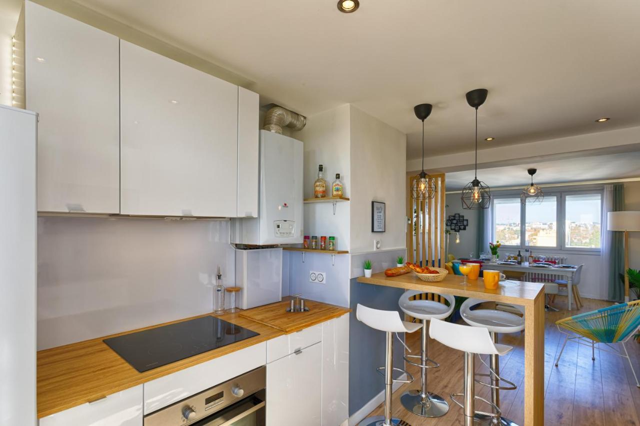 Smile Home-Nid Panoramique Vue Wow ! Spadeco - Loungezen - Terrasse Ensoleillee - Arrivee Autonome - Netflix - Emplacement Ideal - Lumineux - Renove A Neuf - Wifi Fibre - Montpellier Dış mekan fotoğraf
